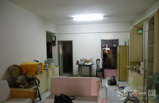 小户型二手房厨房改造之前 巧设计实用收纳空间