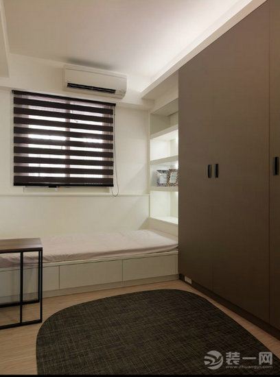 小户型二手房卧室改造 巧设计实用收纳空间